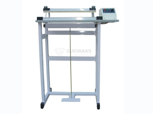 Máquina de sellado de impulso de pedal vertical sellador térmico de paso para bolsa de plástico - Imagen 2 de 6