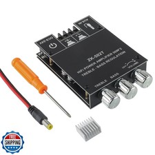 EPLZON 50W 50W Bluetooth Amplifier Board with Treble and Bass Con