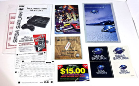 Sega Saturn Model 2 MK-80000A Console CIB Tested Nights Into Dreams Variant RARE