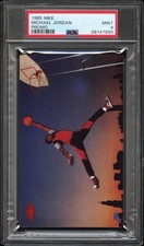 1985 Michael Jordan Nike Promo - PSA MINT 9 Rookie Card. rookie card picture