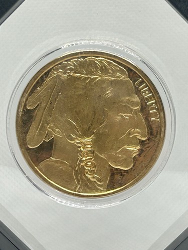 2014 Buffalo $50 Gold Pl. National Collectors Mint. COA ๐บ๐ธโจ๐ฏ - Picture 4 of 5