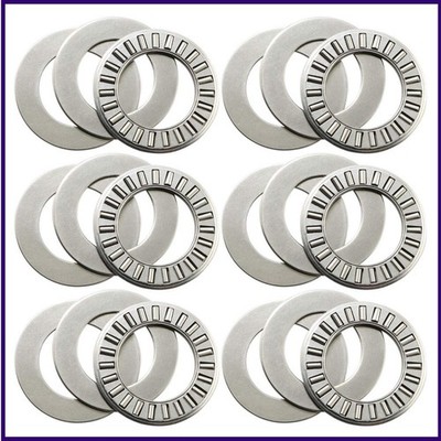 6 Sets Thrust Needle Roller Bearingsroller Bearing with Two Washers 3/4