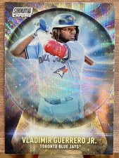 2021 Topps Stadium Club Chrome Crystal Ball Wave Refractor Vladimir Guerrero Jr