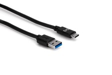 Hosa USB-306CA SuperSpeed USB 3.1 Cable, Type A to Type C 6 ft
