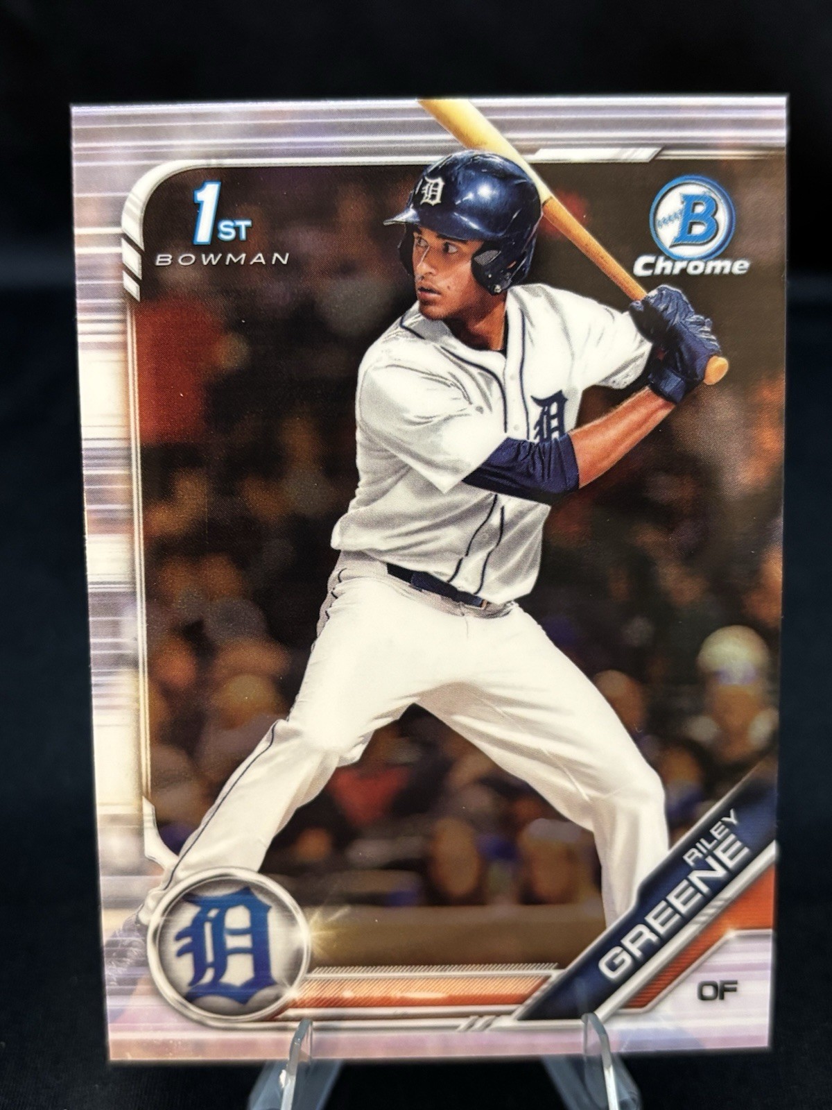 Riley Greene - 2019 Bowman Draft Chrome - #BDC-50 - 1st Prospect - Tigers - RC