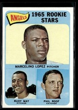 1965 Topps Marcelino Lopez/Rudy May/Phil Roof Rookie NRMT/MT or BETTER #537