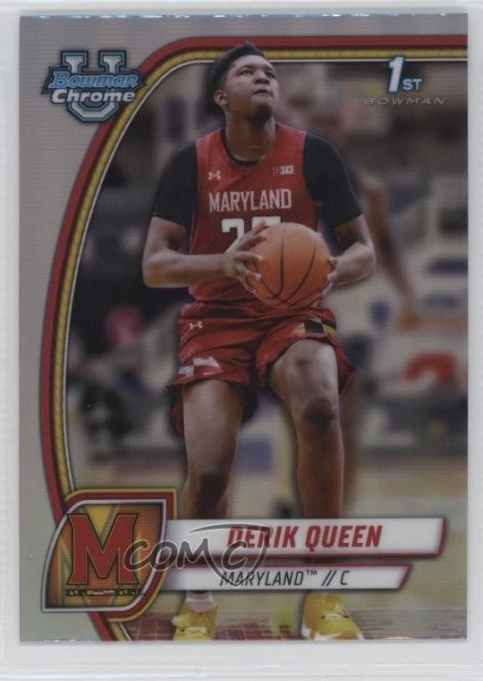 2024-25 Bowman U Chrome Refractor Derik Queen #19 1mo2