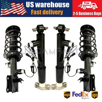 Full Set Front Rear Shock Strut Assys Electric For Lincoln Continental 2017-2020
