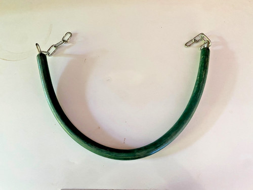 Heavy Rubber Coated Horse Stall Chain, Green