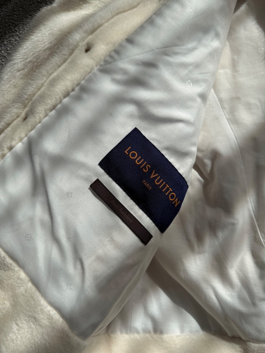 Men's LOUIS VUITTON 100% Mink Fur Jacket Virgil Abloh SS19 VERY