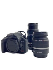 CANON SLR Digital Camera DSLR EOS Kiss X3 Double Zoom Kit DS126231 Used