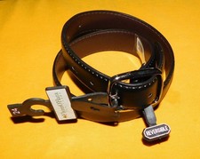 BOY'S FLYNN O. HARA BLACK GENUINE LEATHER NEW WITH TAGS BELT SIZE 24/60cm..