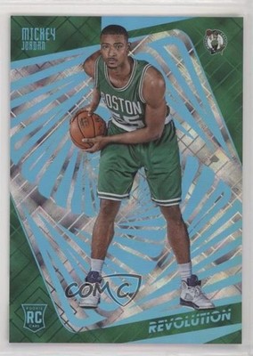 2015-16 Panini Revolution Rookies Cosmic 96/100 Jordan Mickey #147 Rookie RC t0h