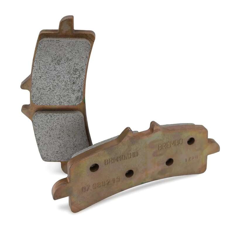 Plaquettes de frein BREMBO métal fritté 07BB3796 pour moto de sport