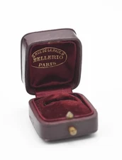 Antique jewelry box case for Mellerio Paris ring