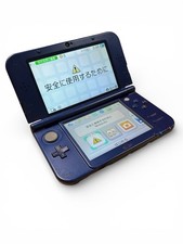 Dual IPS Nintendo New 3DS XL Metallic Blau Oben Unten IPS Getestet Funktioniert