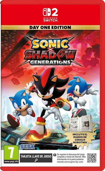 Sonic X Shadows Generations Juego Fisico Para Consola Nintendo Switch 2 Pal Es-image