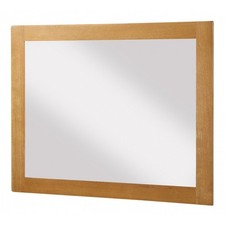 SOLID OAK MIRROR LARGE ASSEMBLED ACORN WOODEN HOME WOOD FURNITURE