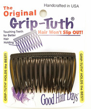Grip-Tuth Combs - 2 3/4" Side Combs, for All Types of Hair, Decorative  Styling