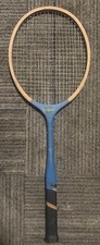 2 Vintage Blue Ribbon Wood Badminton Racket Made In USA 1930s-70s