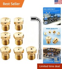 High-grade Brass Conversion Kit For Natural Gas To Propane 7 Nozzles Included High-grade Brass Conversion Kit For Natural Gas To Propane 7 Nozzles Included