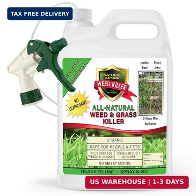 Natural Armor Weed and Grass Killer All-Natural Concentrated Formula. Contains N