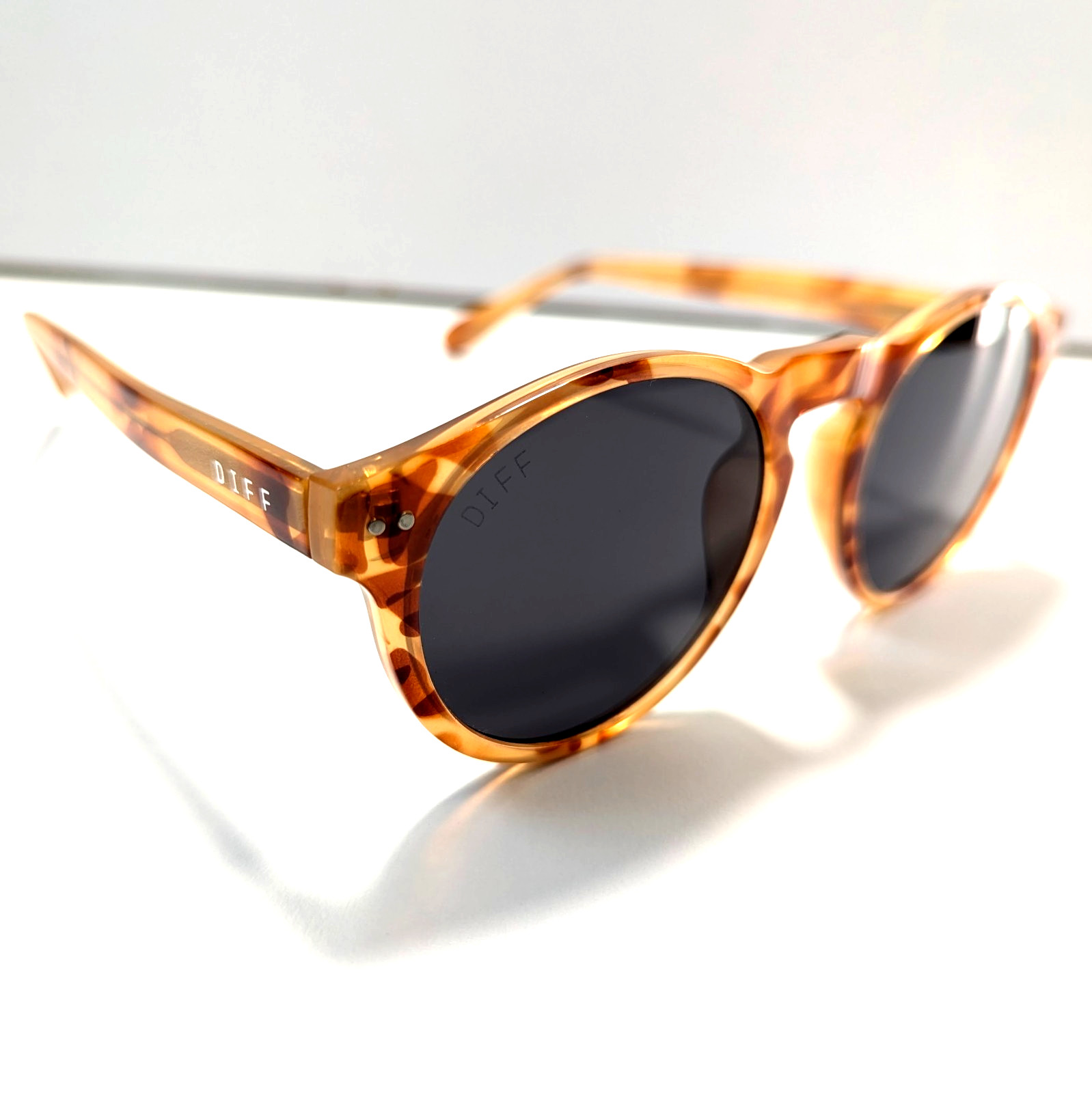 Diff Sunglasses Cody Tortoise Frames DE01-0166-SL… - image 1