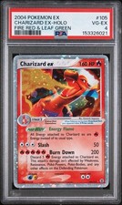 2005 charizard pokemon card 2004 EX 105/112 HOLO FIRE RED & LEAF GREEN PSA 9 MINT Buy this amazing trading card from our collection Charizard Holo Pokémon Card 2003