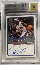 2003-04 Topps Beckett 8.5 NM-MT+ Autograph 10 Jerome Williams Raptors#0006215149