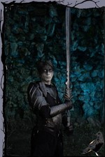 Larp Waffe - Dunkelelf Langschwert Gro&szlig;schwert Abendzeit 150cm  Epic Armoury