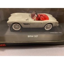 Schuco BMW 507 Cabrio Silver Grey Red Interior 1/43 Limited Edition
