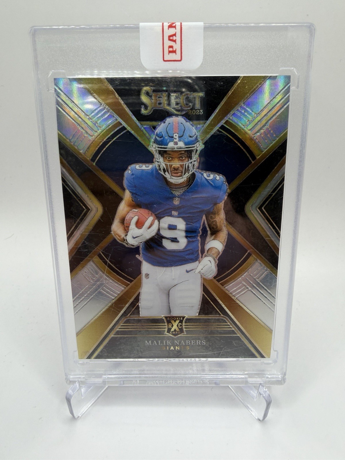 2023 Panini Select - 2024 Xrc Prizm Malik Nabers #511 (RC)