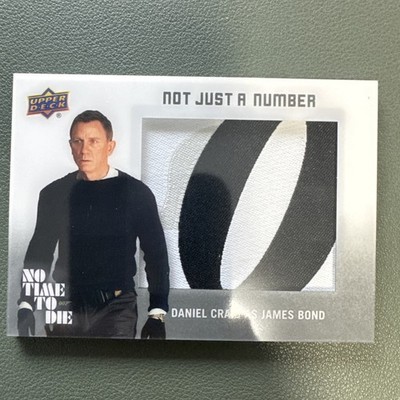 2025 Upper Deck James Bond No Time To Die Not Just A Number Daniel Craig #NJN-5