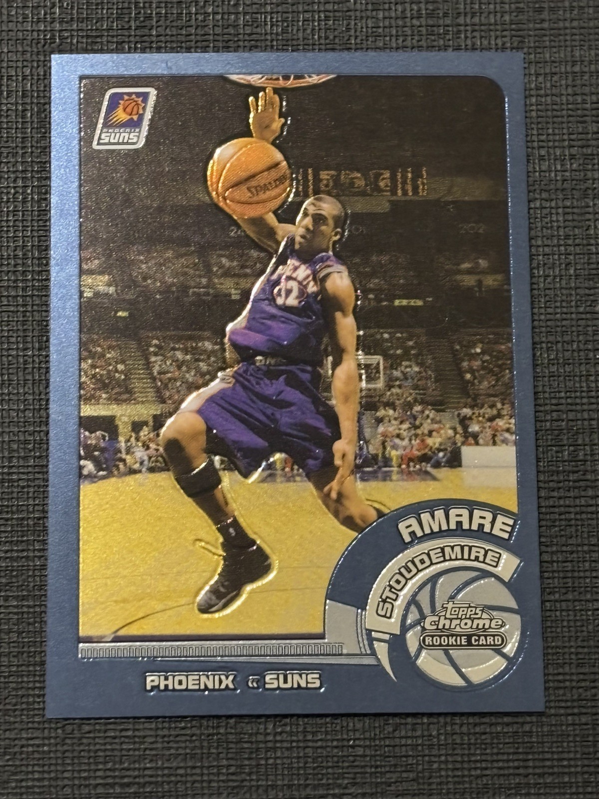 2002-03 Topps Chrome #126 Amare Stoudemire Rookie Card RC Phoenix Suns HOF 2026