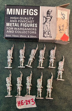25mm Minifigs Napoleonic Era French Infantrymen Lot HE-243