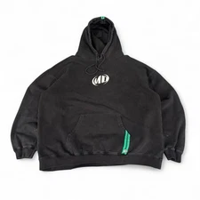 Vintage Mountain Dew heavyweight Hoodie skater ski 90s Y2K Sz 2XL