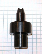 Wilson Rockwell Hardness Tester OEM V-Anvil Block, 3/8" dia with 3/4" Stem