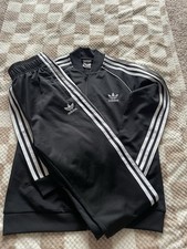 Image of adidas SST Junior Kids Tracksuit black 13-14