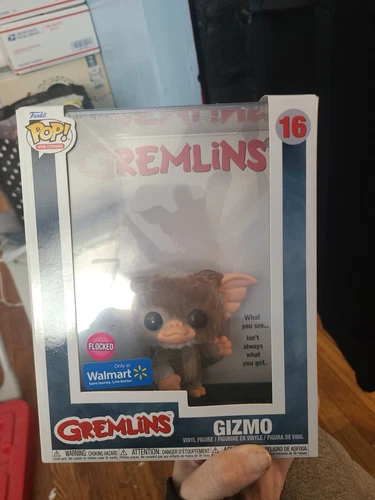 Funko POP! VHS Covers Gremlins Gizmo FLOCKED #16 Walmart Exclusive - NEW