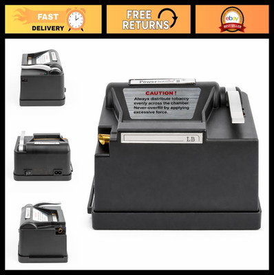 Electric Cigarette Injector Machine - Automatic Rolling, Easy to Use, Fast & Eff