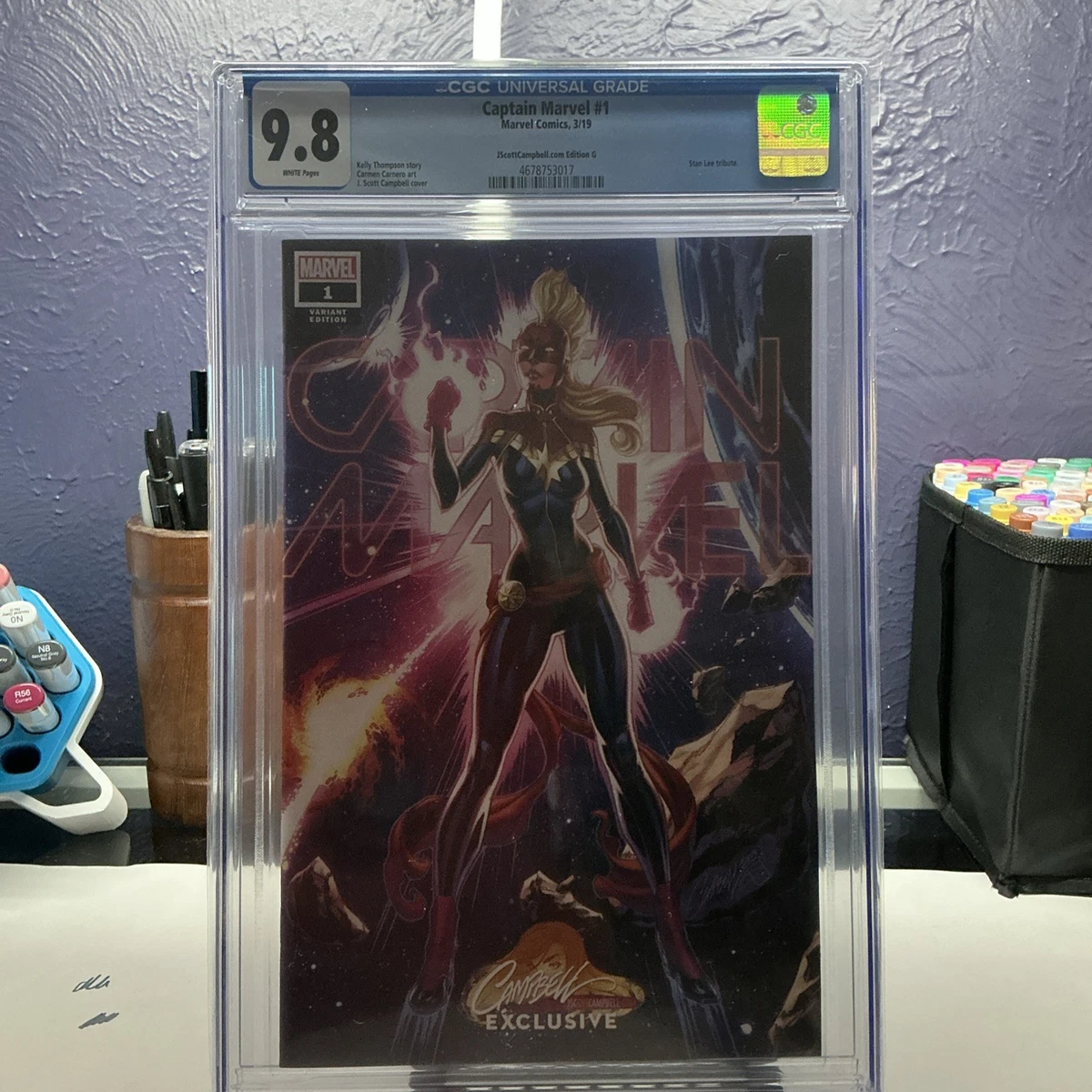 captain marvel 1 variant products for sale | eBay
