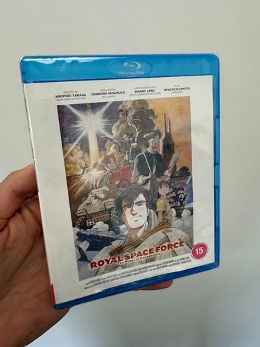 Royal Space Force: The Wings of Honneamise (Blu-ray) Neu & Versiegelt Beschädigtes Cover