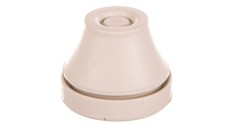 PDE 16 Rubber Duct White E03DK-05010203401/50pcs