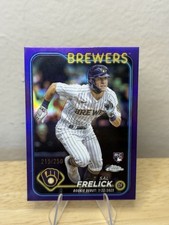 2024 Topps Chrome Update  Rookie Debut Sal Frelick  Purple Refractor /250