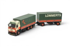 TEKNO 89105 Lommerts Scania Series 2 Truck With Tarp Trailer 1/50