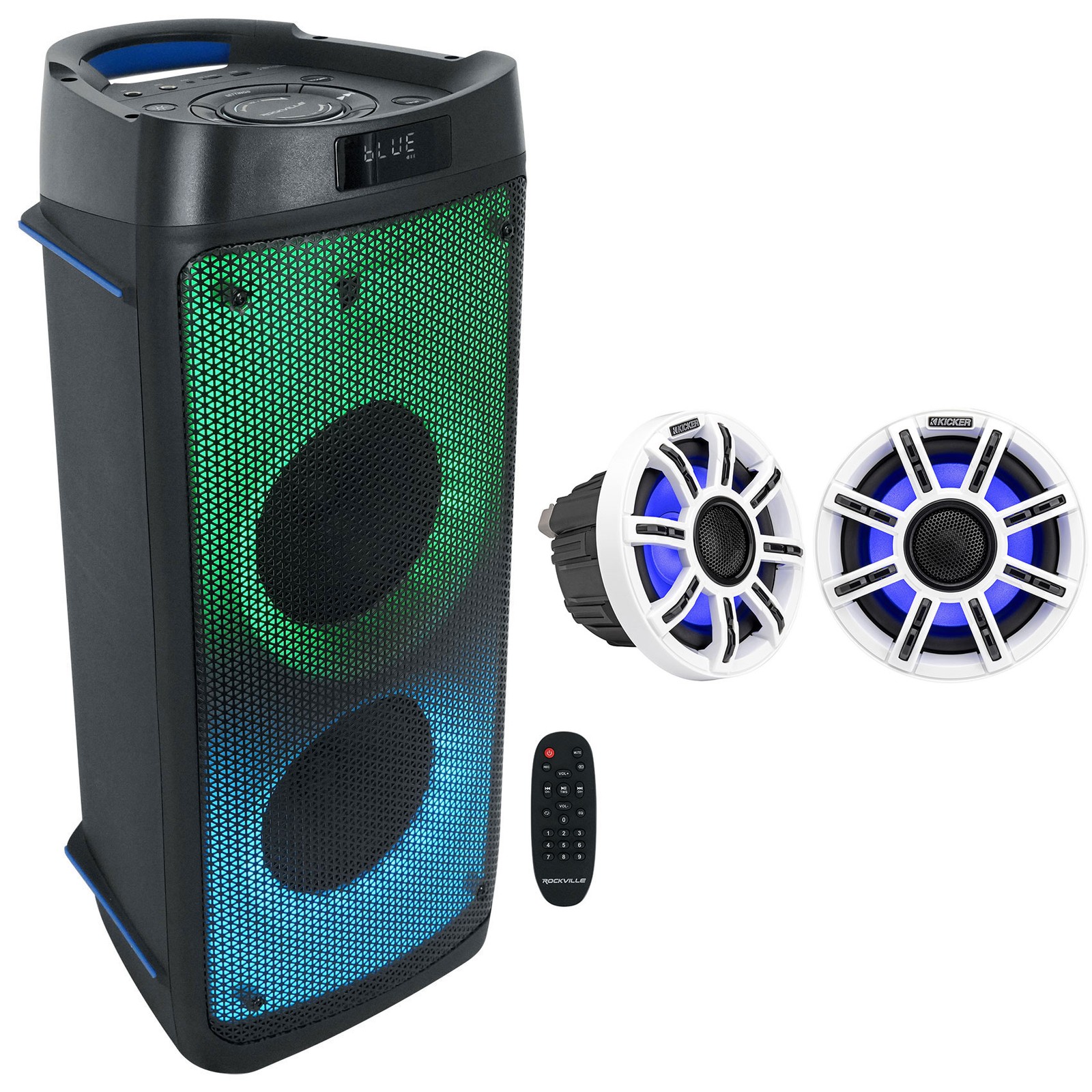 2 KICKER 51MSC65 MSC65 65 200-Ваттные акустические системы премиум-класса для морских судов Домашняя акустическая система 8439000₽