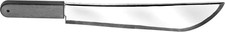 Chrome Machete Toy Prop Weapon Fancy Dress Up Halloween Costume Accessory
