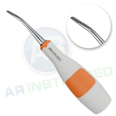 AR Silicone Root Elevator 3mm External Serrated Tip Dental Surgical Instruments