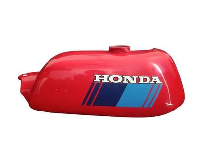 #ad #ad Honda ATC70 Red Painted Steel Fuel Petrol Tank 1978–1985 – Premium Restoration $260.00