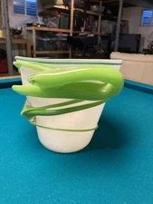 Hand Blown Glass Vase- Bowel